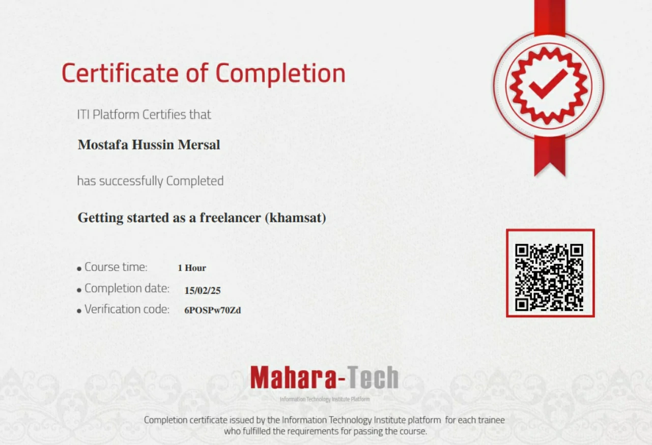 Certificate 1